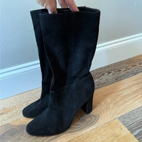 Ralph Lauren black suede Artizan Suede Tall Boot nwt - Picture 9 of 10